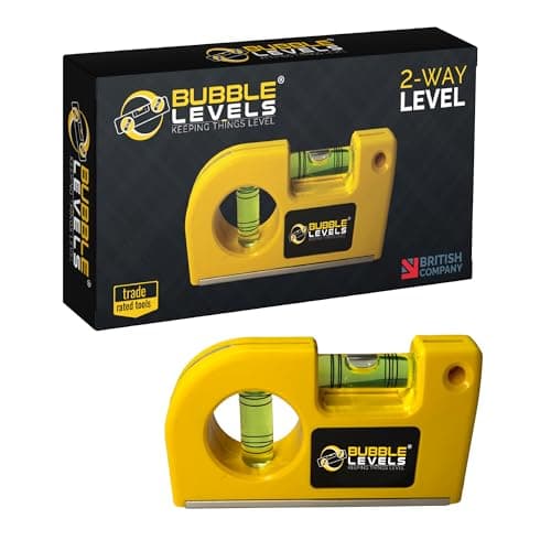 Image of BUBBLE LEVELS | 2 Way Spirit Level | Magnetic MINI Spirit Levels | DIY Tools