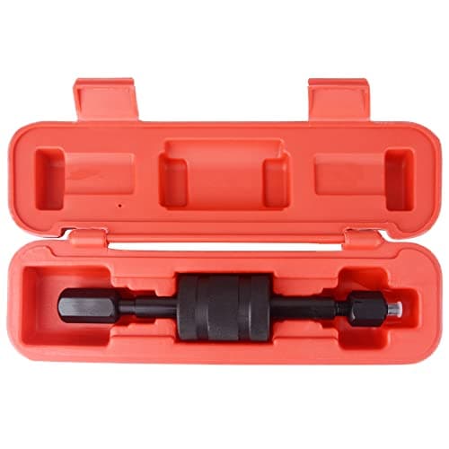 Image of DAYUAN Diesel Injector Puller Tool with Slide Hammer, Fuel Injector Remover with M8 M12 M14 Thread Adapters
