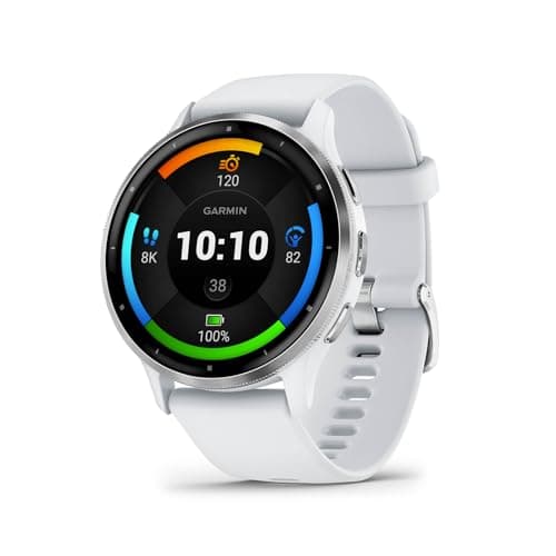 Image of Garmin [Renewed Venu 3 GPS 45mm Smartwatch, AMOLED Touchscreen,24/7 Advanced Health & Fitness,Voice Functionality,Music Storage,Wellness Smartwatch with up to 14 days battery life,Whitestone(Renewed)