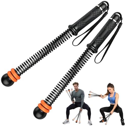Image of Upgrade Weighted Ropeless Battle Ropes, 2PCS Ropeless Battle Ropes, Adjustable Portable Multifunctional Training Cordless Battle Rope, Cordless Skipping Rope for Women Men Portable Strength Build