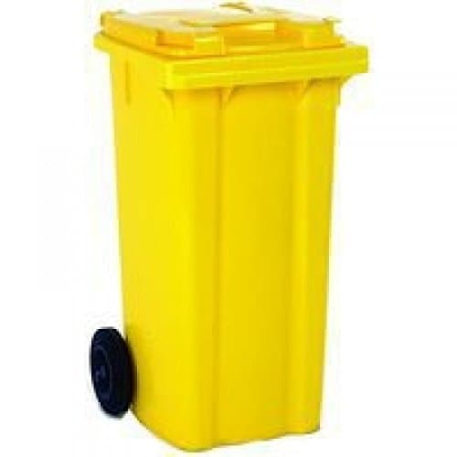 Image of Wheelie Bin 80 Litre Yellow 331275
