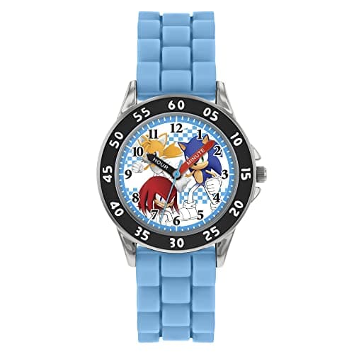 Image of Sonic Sega the Hedgehog Blue Time Teacher Watch SNC9038