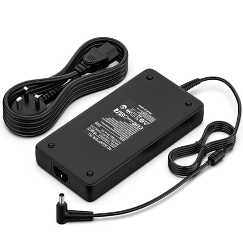 Image of 240W ASUS ROG Charger for Strix G15 G513 G17 G713, SCAR G533 G733, Zephyrus M16 GU603 Duo GX550, 20V 12A 6.0x3.7mm UK Plug