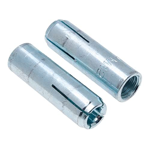 Image of M10 Drop-In Wall Anchors, Knurled Seel Internally Threaded Expansion Anchor, 10 mm x 40 mm Dropin Bolt Sleeve, Plug, Machine Bolt Wedge Anchor for Concrete, Beton, Stone, Brick wall (pack of 10)