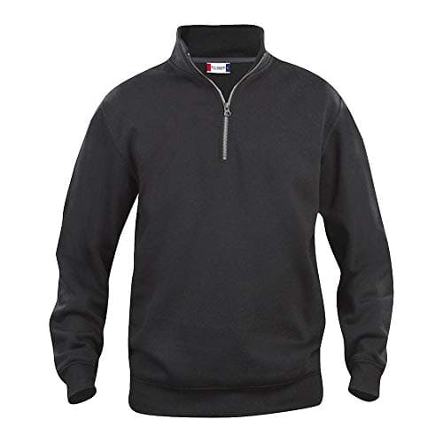 Image of Clique - Basic half-zip sweatshirt - Black - Large