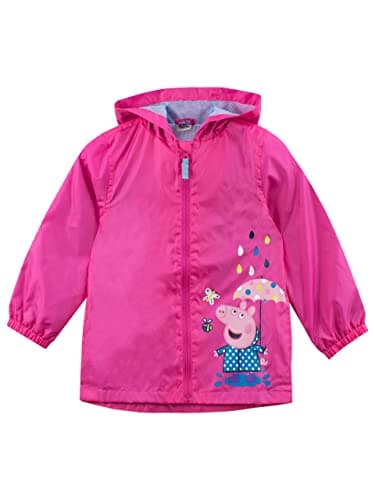 Image of Peppa Pig Raincoat | Girls Raincoat I Pink Kids Jacket | Pink | Age 12 To 18 Months