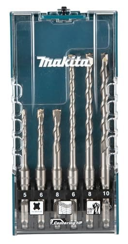 Image of Makita E-15730 6 Piece TCT SDS Drill Bit Set