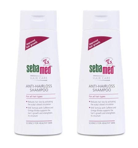 Image of Sebamed Anti Hairloss Shampoo For Improved Hair Growth 200ml - Pack of 2