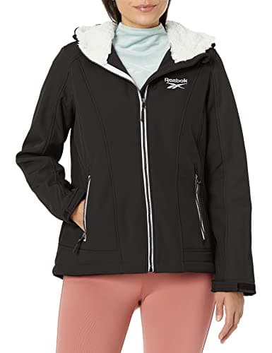 Image of Reebok Women's Lightweight Softshell Jacket, Black, M