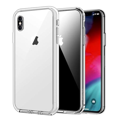 Image of Pristine-Tech Crystal Clear Case for iPhone XS Max [Silicone Case] [100% Transparent] [Ultra Thin] Clear Mobile Phone Case for iPhone XS Max