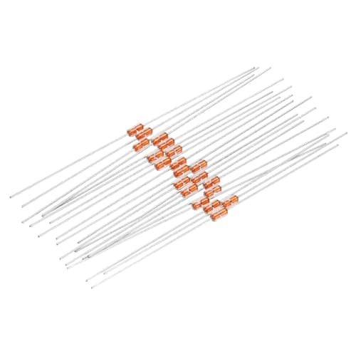 Image of sourcing map 20pcs 15K Ohm NTC Thermistors Resistors, MF58 3950B 5% Thermistor Temperature Sensors