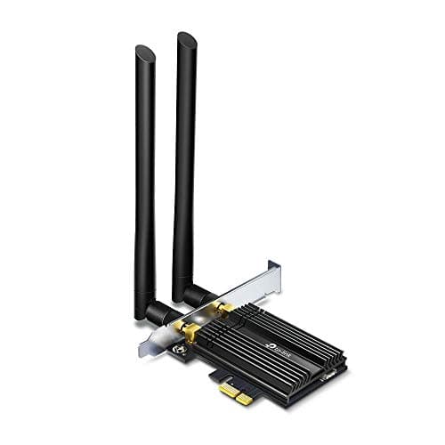 Image of TP-Link Archer TX50E AX3000 Wi-Fi 6 Bluetooth 5.2 PCIe Adapter for PC with Heat Sink, MU-MIMO, Ultra-Low Latency, Supports Windows 10(64bit) Only