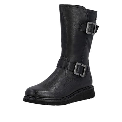 Image of Remonte Women's D3980 Short Boots, Black, 37 EU, Black, 5 UK