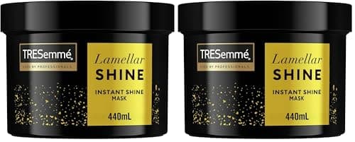 Image of TRESemmé Instant Shine Hair Mask- With Lamellar Technology for an Ultra-Glossy Salon Finish & Smoother Hair- Hair Treatment for Dull, Frizzy & Lacklustre Hair 440ml (Pack of 2)