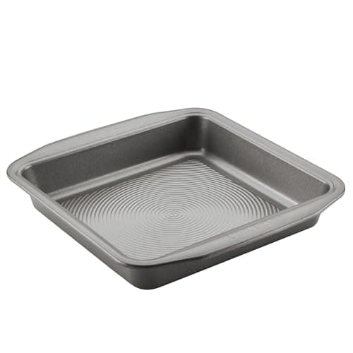 Image of Circulon Nonstick Bakeware Baking Pan/Cake Pan, Square - 9 Inch, Gray