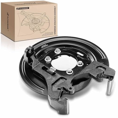 Image of A-Premium Rear Disc Brake Backing Plate Compatible with Ford Explorer 1995-2003, Left Driver Side