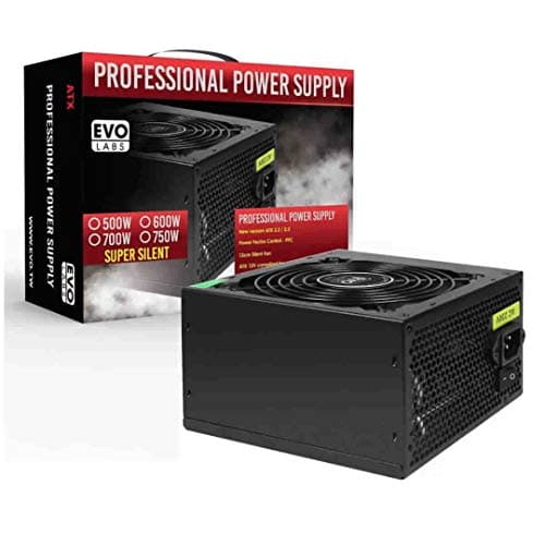 Image of Evo Labs BR500-12BL power supply unit 500 W 20+4 pin ATX ATX Black
