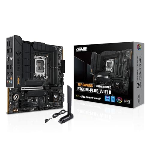 Image of ASUS TUF GAMING B760M-PLUS WIFI II (Socket 1700/B760/DDR5/S-ATA 6Gb/s/Micro ATX)
