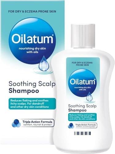 Image of Oilatum Soothing Scalp Shampoo, For Itchy, Flaking Scalps Caused by Dandruff,Soothes Itchy Scalps, pH Balanced, 1 x 100ml
