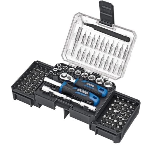 Image of Draper 27785 Ratchet and Screwdriver Bit Set (92 Piece)