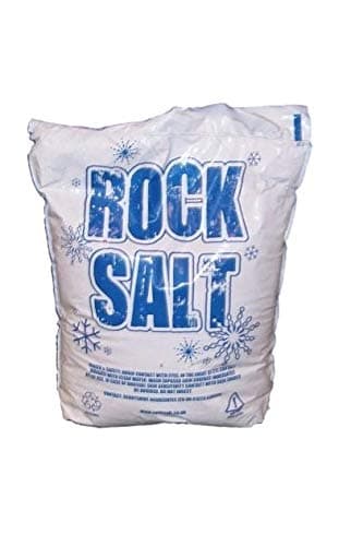Image of Free Flowing Dry White Rock Salt - 20kg Bags - Winter Deicing Ideal For Gritting Ice & Snow - Conforms to BS3247 (20 Bags)