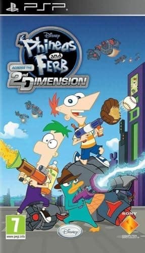 Image of Phineas & Ferb: Across the Second Dimension (ESSENTIALS) (DELETED TITLE) /PSP
