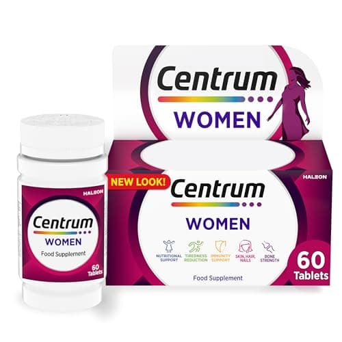 Image of Centrum Pfizer, Multivitamin Tablets for Women, Pack of 60 Tablets