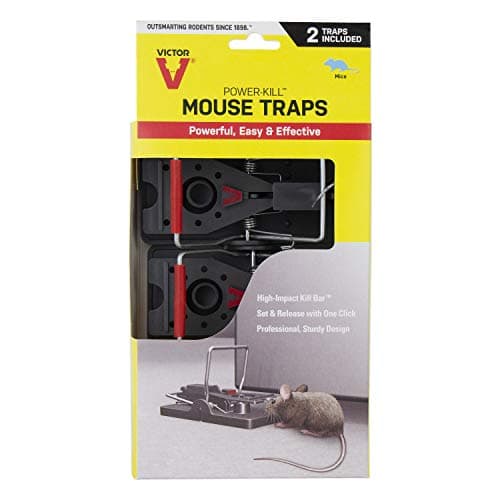 Image of Victor M392 Power-Kill Easy Set Mouse Trap - 2 Reusable Mouse Traps