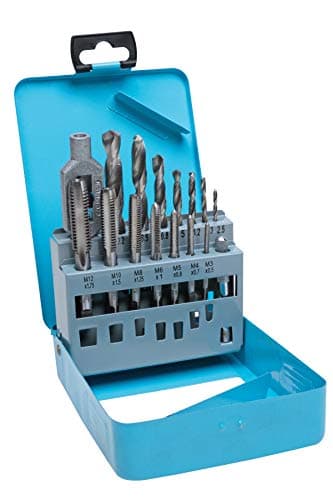 Image of Blue Spot Tools 20512 15PCE Drill and Tap Set (M3-M12) (2.5-10.2mm)