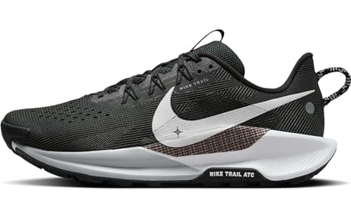 Image of Nike DV3864 ReactX Pegasus Trail 5 Men Black/White-Anthracite-Wolf Grey UK 9
