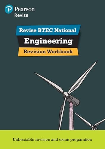 Image of Pearson REVISE BTEC National Engineering Revision Workbook - for 2025 exams
