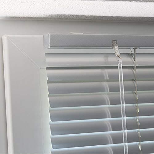 Image of Aluminium Metal Venetian Blinds Trimable Easy Fit 25mm Slat Home Office Silver,Black,White Colours (Silver, 135 x 150 cm)