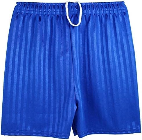 Image of COSHAL® Mens Football Shorts Sportswear Mens Athletic Shorts Mens Womens Running Gym Sports Fitness Shadow Stripe Shorts Mens Breathable PE Sports Short Blue XXL