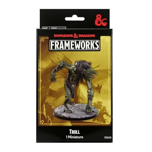 Image of Dungeons & Dragons Frameworks Miniature Model Kit Troll