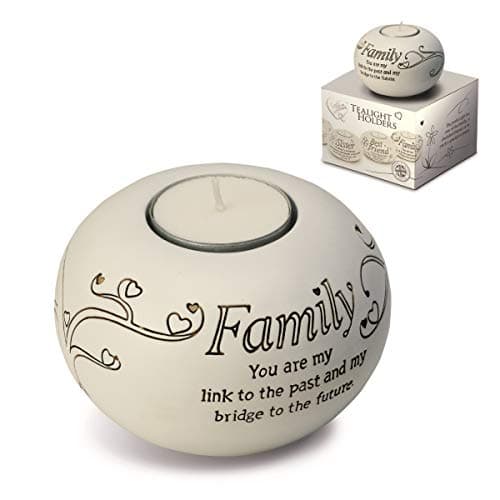 Image of Arora Said with Sentiment Tealight Holder - Family