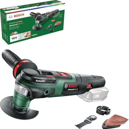 Image of Bosch Cordless Multifunction Tool AdvancedMulti 18 (Without Battery, 18 Volt System, 2.5 Ah, in Carton Packaging)