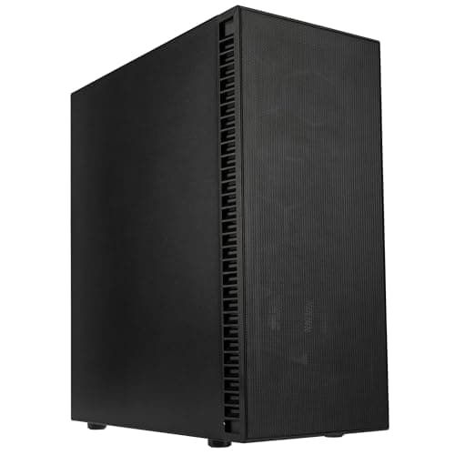 Image of Kolink Observatory HF Mesh PWM Mid Tower PC Case – High Airflow Mesh Front, ATX Support, Clean Interior Layout, Multi-Fan Cooling Support, PSU Shroud – Black