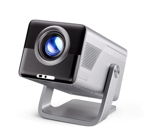 Image of X7 Projector Supports 8K and 1080P HD Resolutions, 1000 ANSI Lumens Brightness, 5W Speaker, Runs on Android 14, Supports WiFi 6 and Bluetooth 5.4, Suitable for Outdoor Use