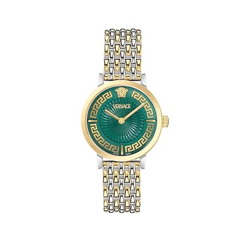 Image of Versace Women's Analogue Quartz Watch Greca Fortuna Swiss Made