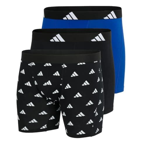 Image of adidas Men's Boxer Shorts (Pack of 3), 913 Multicolor 2, S