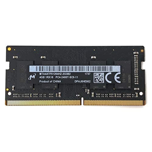 Image of Micron 4GB DDR4 2400MHz MTA4ATF51264HZ-2G3B2 SODIMM Memory Module