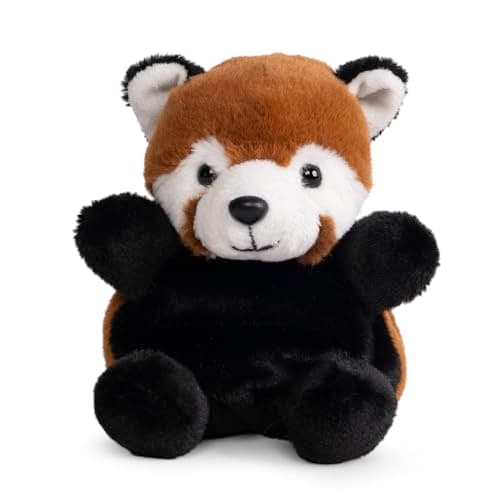 Image of Living Nature Little Snugglies Red Panda Plush Toy | Soft Toy Gift for Kids, 15 x 10 x 10 cm
