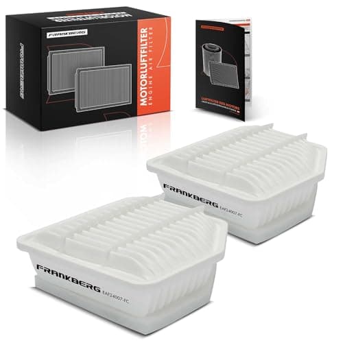 Image of Frankberg 2x Engine Air Filters Diesel Compatible with IS II E2 2.2L 2005-2012 R.A.V 4 III A3 2.2L 2005-2013 R.A.V 4 IV A4 2.0L 2.2L 2012-2018 Replace# LX3005