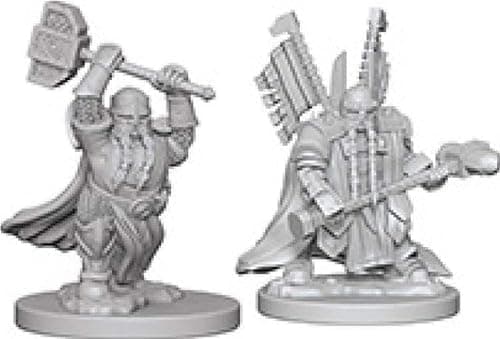 Image of D&D Nolzur's Marvelous Unpainted Miniatures (W5) Dwarf Male Paladin