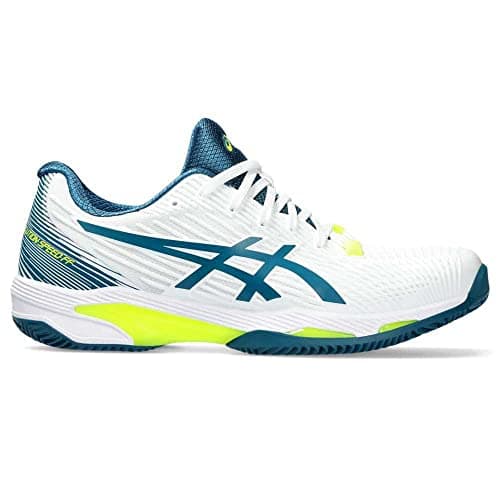 Image of ASICS Solution Speed FF 2 Clay Uomo Man Tennis Shoes White Blue