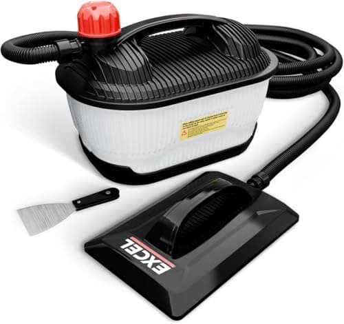 Image of Excel Wallpaper Steamer 2000W Electric Wallpaper Stripper & Remover, 4.5L Tank, 3m Hose, Fast Heat-Up, Heavy Duty Steam Wallpaper Remover for Home & DIY Use