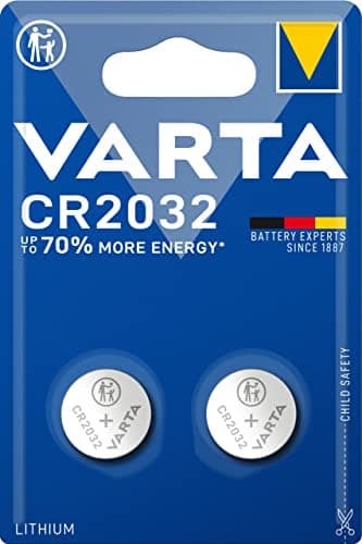 Image of VARTA Batteries Electronics CR2032 Lithium button cell battery 2-pack, Button cells in original blister pack of 2