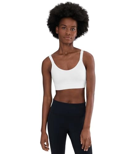 Image of Under Armour UA Infinity Mid 2.0 Bra - Bras - Tops - White/White - Size: L D-DD