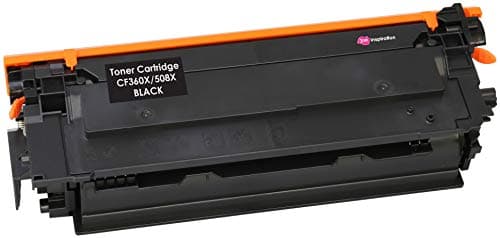 Image of Ink Inspiration® Black Compatible Laser Toner Cartridge Replacement for HP 508X CF360X Color LaserJet Enterprise M552dn M553n M553dn M553x MFP M577dn M577f Flow M577c | 12,500 Pages