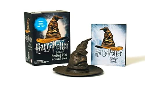 Image of Harry Potter Talking Sorting Hat and Sticker Book: Which House Are You? (RP Minis)